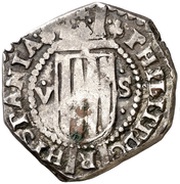 5 Sous Barcelona,cross obverse image