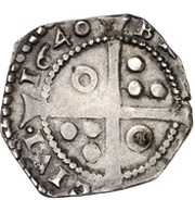 5 Sous Barcelona,cross, Spain, 1640-1641 reverse image
