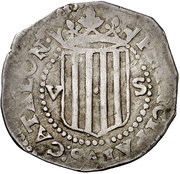 5 Sous Gerona,lozenge obverse image