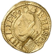 ⅓ Trentin - Felipe IV Countermarked obverse image