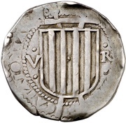 5 Croats Barcelona,lozenge obverse image