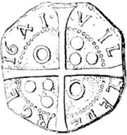5 Croats Berga, Spain, 1641 reverse image