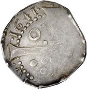 5 Croats Figueras, Spain, 1641 reverse image