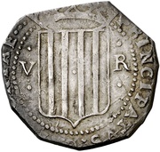 5 Croats Gerona,lozenge obverse image
