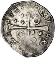 5 Croats - Louis XIII Cervera,bust, Spain, 1641-1642 reverse image