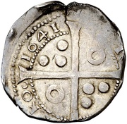 5 Croats Mataró, Spain, 1641-1642 reverse image