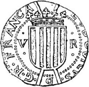5 Croats Vic,Louis XIII obverse image
