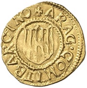 ½ Ducat - Ioana and Carolus I, Spain, 1516-1555 reverse image