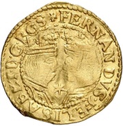 ½ Trentin - Felipe IV Barcelona,star obverse image