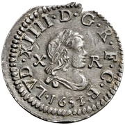 10 Croats - Luis XIV Barcelona obverse image