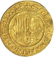 2 Ducats - Ioana and Carolus I, Spain, 1516-1555 reverse image