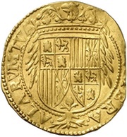 Trentin - Felipe III two stars, Spain, 1598-1621 reverse image