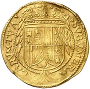 Trentin - Felipe III one star, Spain, 1598-1621 reverse image