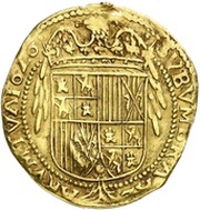 Trentin Countermarked lozenge, Spain, 1625-1652 reverse image