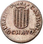 Ochavo reverse image