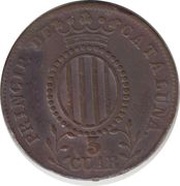 3 Cuartos 3 CUAR obverse image