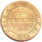 20 Pesetas obverse image