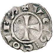 Dinero - Hugo IV, Spain, 1200-1230 reverse image