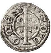 Dinero - Hugo V, Spain, 1269-1277 reverse image
