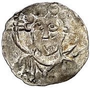 Dinero Christ, Spain, 934-1035 reverse image