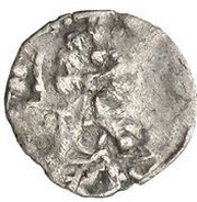 Dinero saint, Spain, 934-1035 reverse image