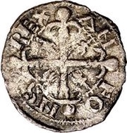 Meaja - Alfonso IX lion, Spain, 1202-1230 reverse image