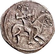 1 Denier - Ferdinand II knight reverse image