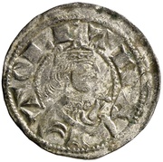 1 Denier - Ferdinand II two kings, Spain, 1163-1165 reverse image