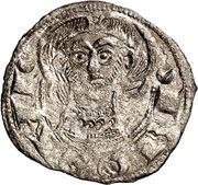 1 Denier - Ferdinand II Saint James, Spain, 1179-1181 reverse image