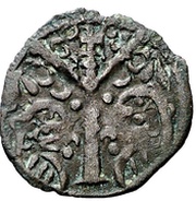 Dinero - Alfonso IX tree obverse image