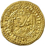 Gold maravedi - Alfonso IX reverse image