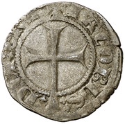 Dinero - Jaime II, Spain, 1276-1311 reverse image