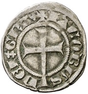 Diner - Jaime II, Spain, 1276-1311 reverse image