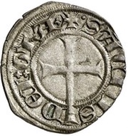 Dinero - Sancho I, Spain, 1311-1324 reverse image