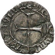 Dinero - Alfonso V, Spain, 1416-1458 reverse image