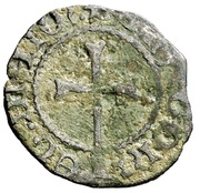 Dinero - Juan II, Spain, 1458-1479 reverse image