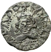 2 Deniers - Carolus I obverse image