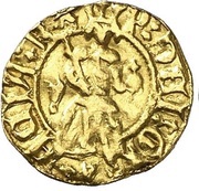 ⅛ Real - Pedro IV shoe obverse image