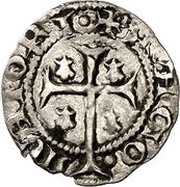 ⅛ Real - Juan I, Spain, 1387-1396 reverse image