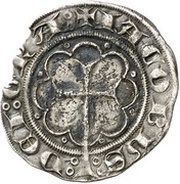 ¼ Real - Jaime II, Spain, 1276-1311 reverse image