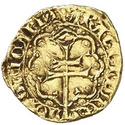 ¼ Real - Pedro IV shoe, Spain, 1336-1387 reverse image