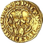 ¼ Real - Pedro IV obverse image