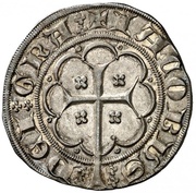 ½ Real - Jaime II, Spain, 1276-1311 reverse image