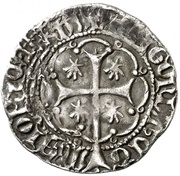 ½ Real - Martin I, Spain, 1396-1410 reverse image