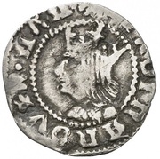 ½ Real - Ferdinandus II blackletter obverse image