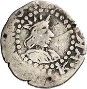 ½ Real - Carlos II bust right obverse image