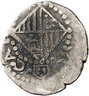 ½ Real - Carlos II bust right, Spain, 1665-1700 reverse image