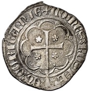 Real - Jaime III, Spain, 1324-1343 reverse image