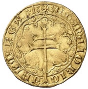 Real - Pedro IV rose, Spain, 1336-1387 reverse image