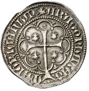 Real - Juan I, Spain, 1387-1396 reverse image